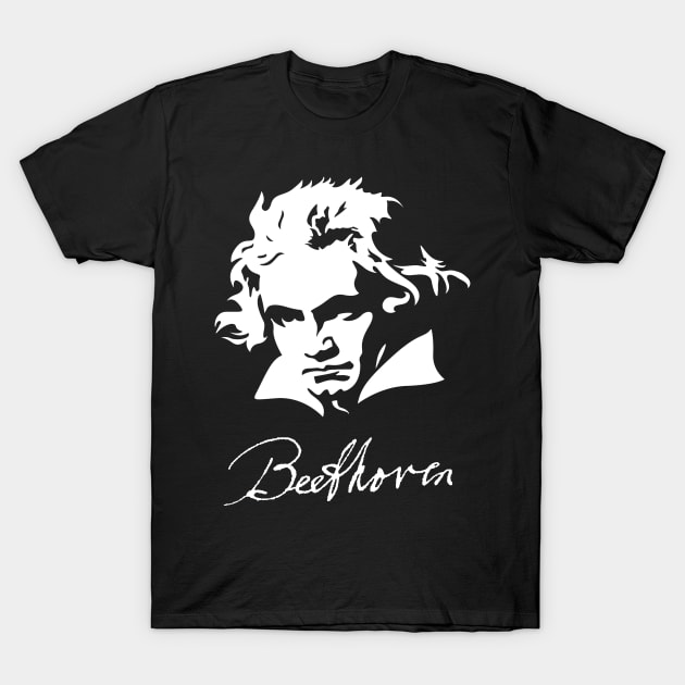 Beethoven T-Shirt by vivalarevolucio